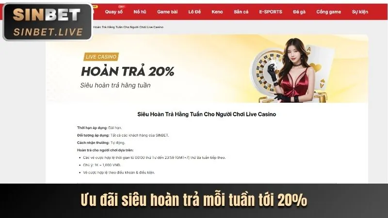 Banner khuyến mãi hoàn trả hàng ngày